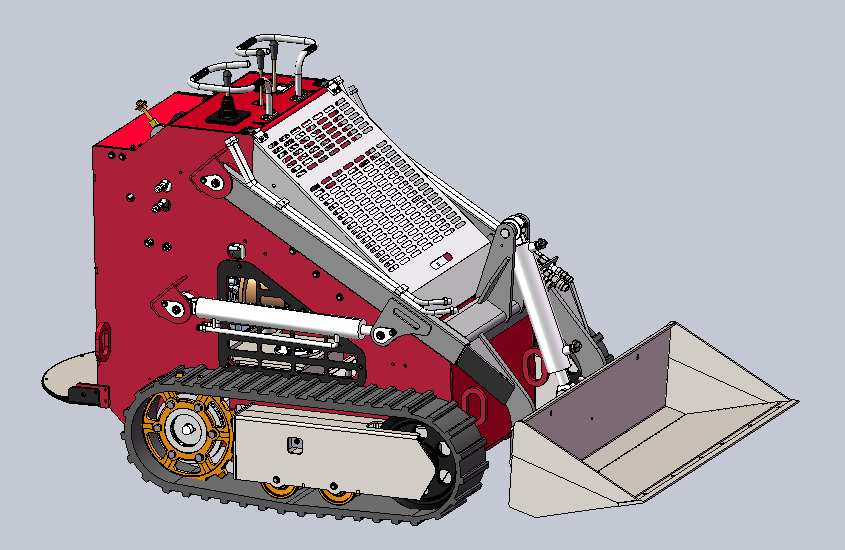 Track Loader Mini Crawler Loader Skid