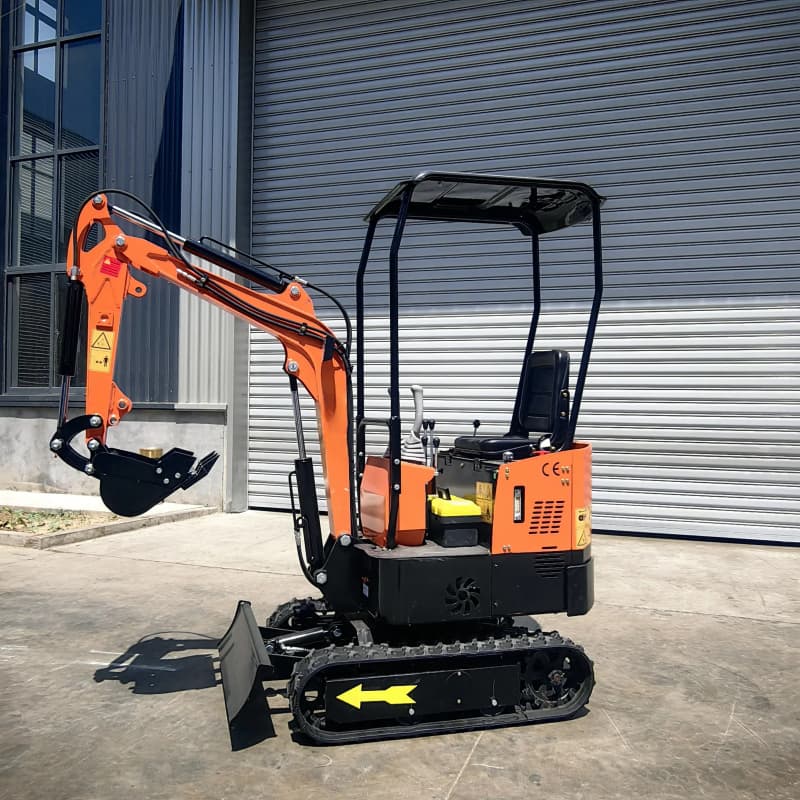 Mini electric excavator 1 ton digger crawler