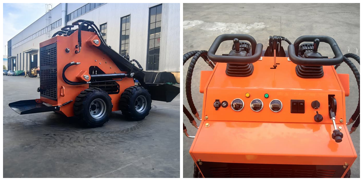 Mini Track Skid Steer Loader