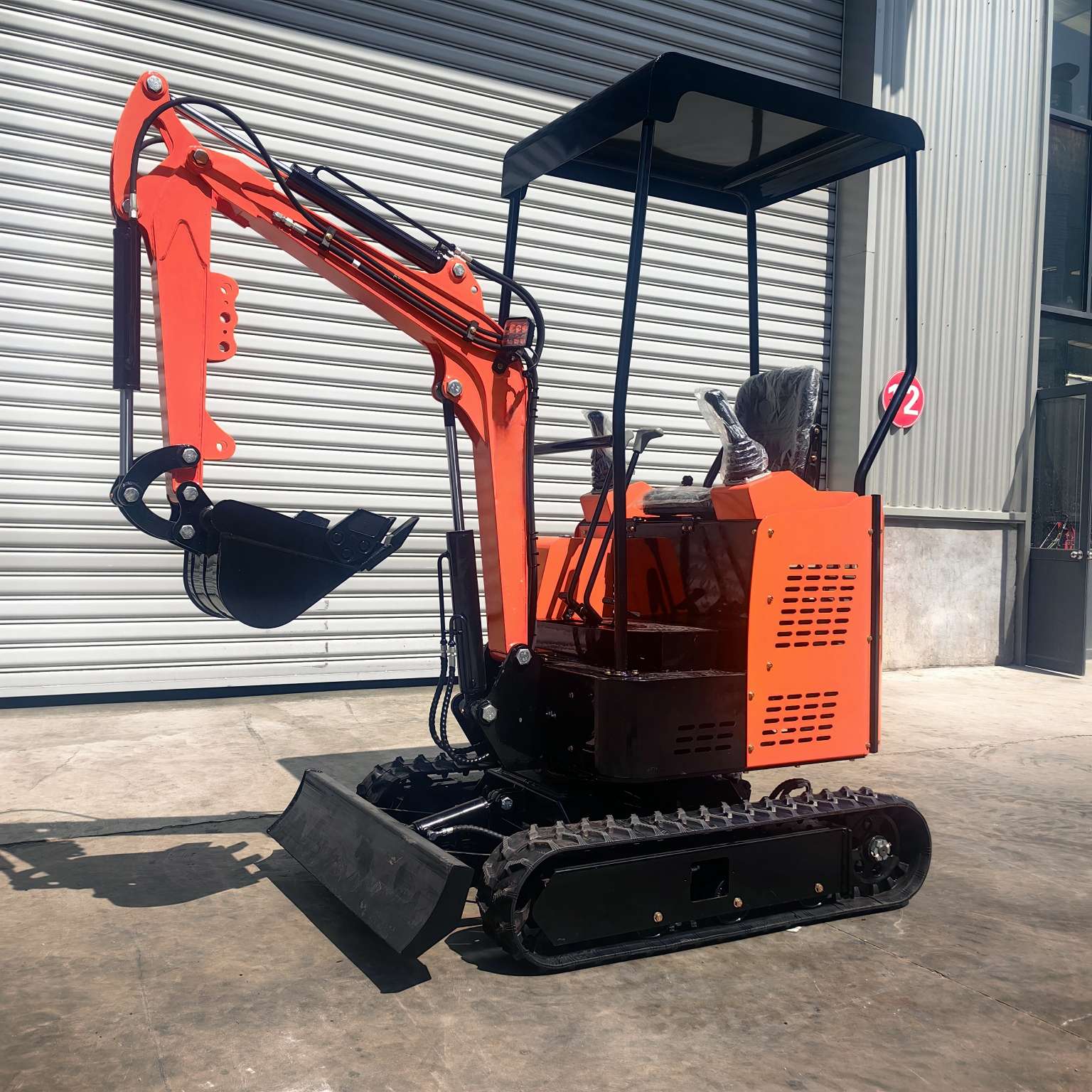 Compact Tracked Excavator