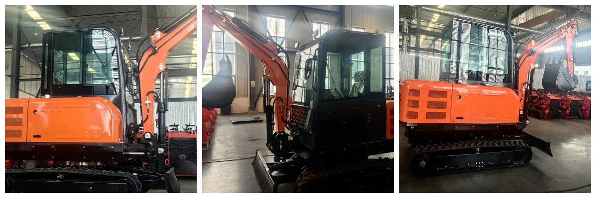 3.5 Ton Mini Excavator Digging Cabin